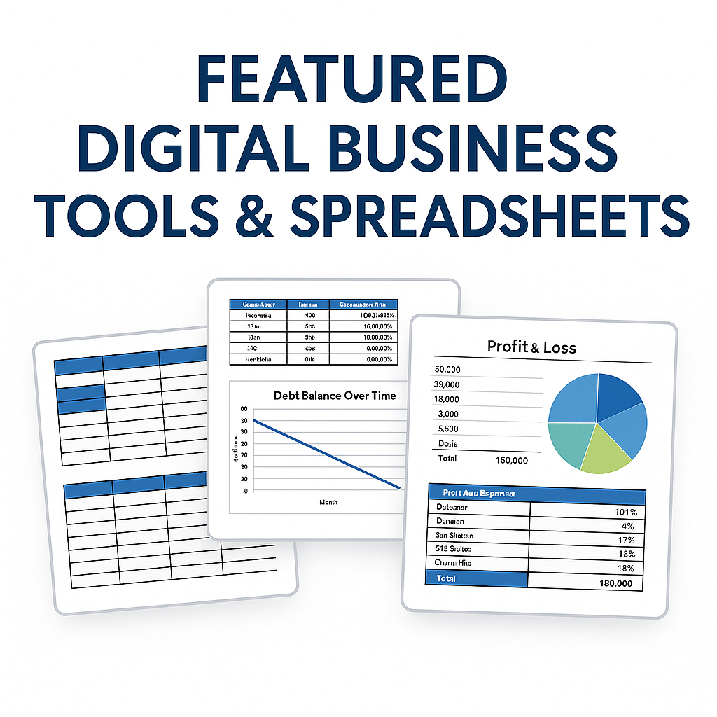 Business Templates & Digital Tools